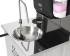 Lavabo &eacute;vier stainless acier inoxydable LS Bilodeau savon papier main