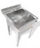 Stainless sink utility washing tub ls bilodeau