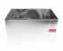 panne a tire inox stainless face